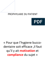 Prophylaxie Du Patient
