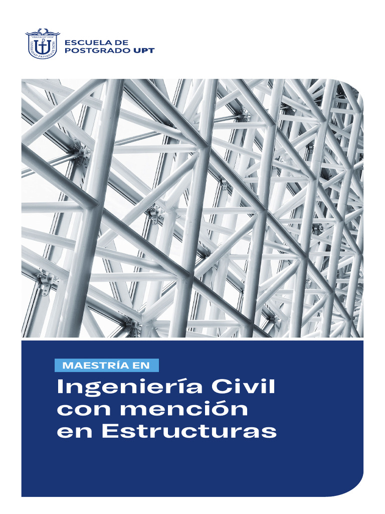 Maestría en Ingeniería Civil Con Mención en Estructuras | PDF