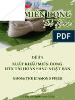 (The Diamond Fiber) Xuất khẩu miến dong Tài Hoan sang thị trường Nhật Bản