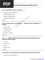 Advanced-Strategic-Management Solved MCQs (Set-5)