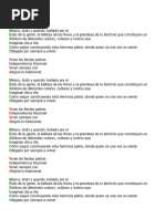 Letra del Himno al Estado de Hidalgo | PDF