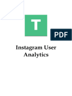 Instagram User Analytics