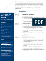 ATHIRAV NAIR Resume