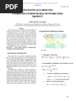 Stochastically Reducing Overfitting in D