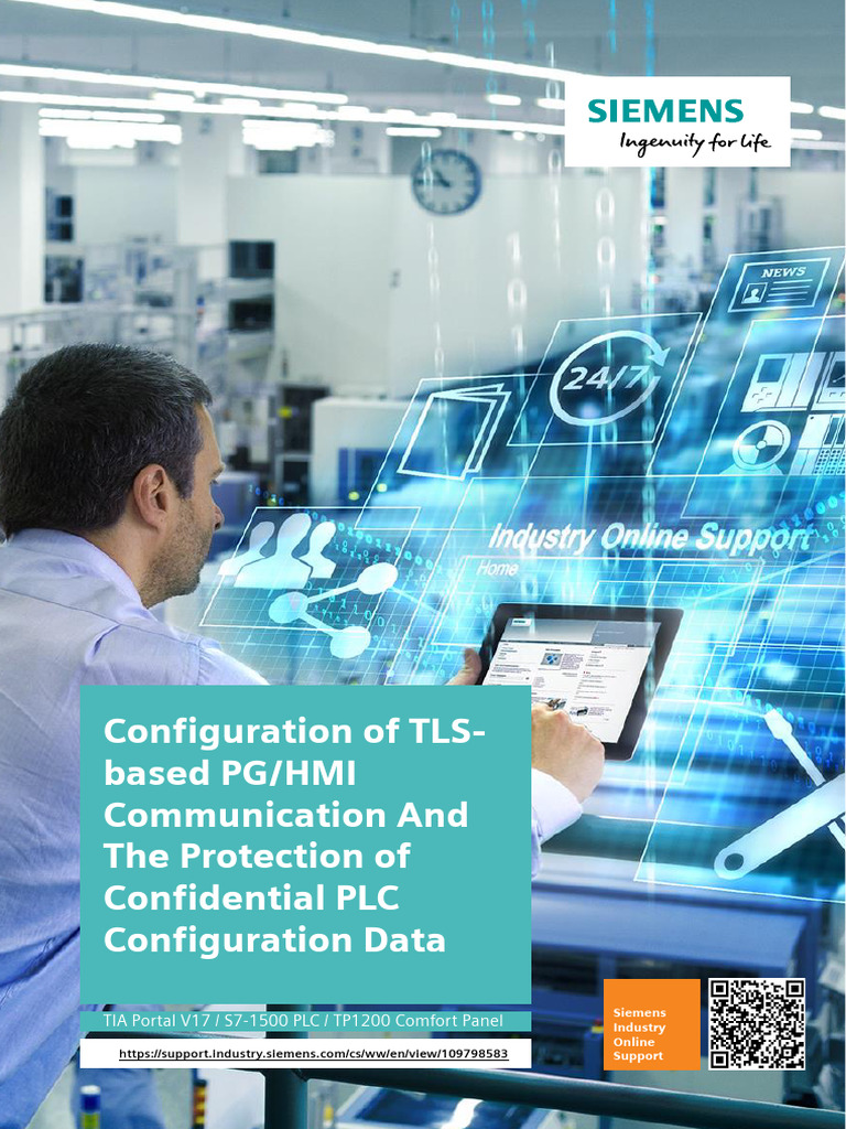 Protecting PLC Configurations in TIA V17 | PDF | Computer Security ...