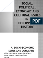 Social Political Economic and Cultural Issues