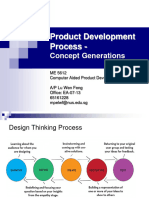 Lecture 4 - Product Development-Concept Generation