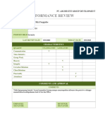 Appraisal Form Perfomance - Yohanes Riki F