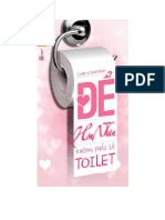 Để Hôn Nhân Không Phải Là Toilet