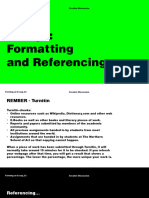 Structure and Referencing