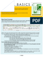 Excel Basics Lesson