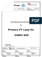 Primary CT Loop Testing