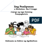 Q4 AP9 Week 4 Suliranin Sa Sektor NG Agrikultura