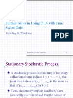 WOI - Econometrics Ch11 Further Issues in Using OLS With Time Series Data