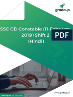 SSC GD Constable 11 February 2019 Shift 2 Hindi 92