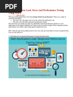 Web Application Load