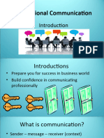 Lecture 1 Introduction To Professional Communication 2024