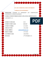 LAN-MAN 1 ASSIGNMENT-Solution