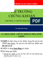 Chương 3 - CK PHÁI SINH