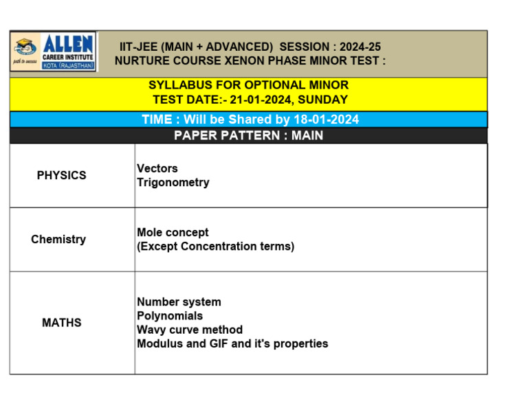 Minor Test TT | PDF | Teaching Methods & Materials | Computers