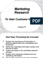 Marketing 1 Lesson 11