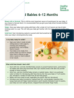 What To Feed 6 12 Month Olds