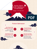 PPT Sosialisasi Studi Jepang Di Universitas