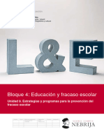 Tema 9. Estrategias y Programas para La Prevención Del Fracaso Escolar