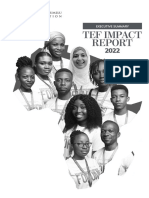 TEF IMPACT REPORT 2022 Executive Summary