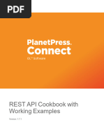 Planetpress Connect Rest API Cookbook