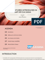 SAPMM - New Features Introduced in SAP MM S - 4 HANA