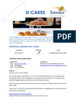 Almond Cakes - Savour Online Classes