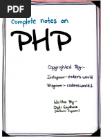 Code With Harry Java Notes | PDF