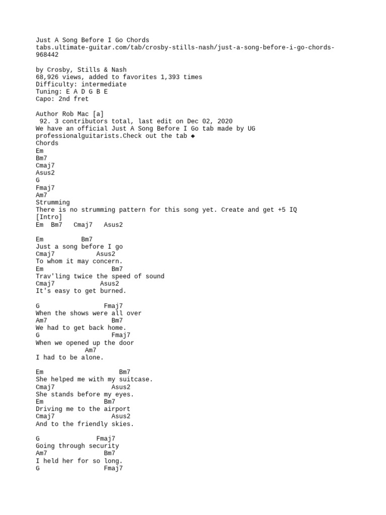 crosby-stills-nash-and-young-just-a-song-before-i-go-pdf