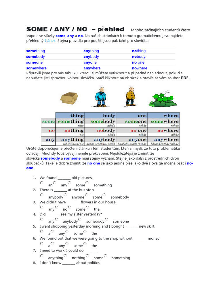 Something Anything Theory And Test Pdf