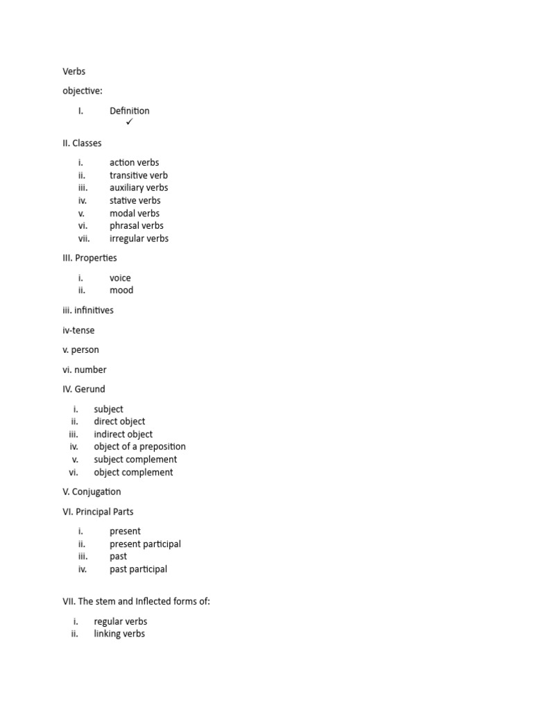 Comprehensive Guide to English Verbs | PDF | Language Arts & Discipline