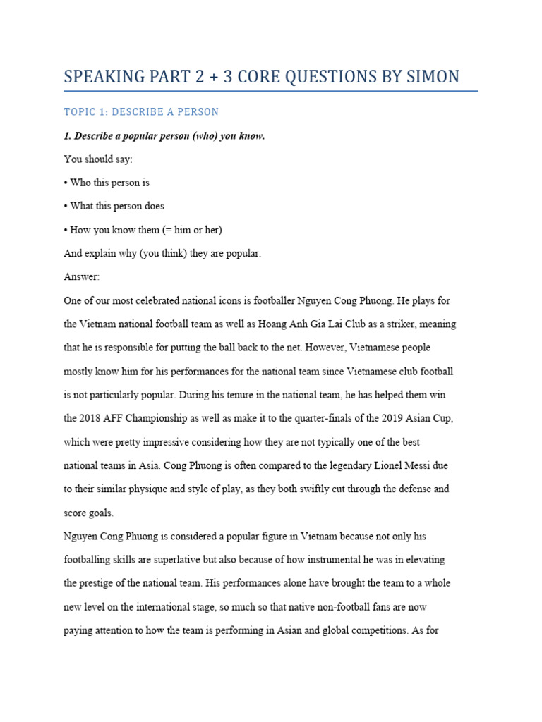 SPEAKING PART 2 + 3 Prep | PDF | Fashion | Books