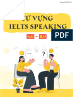 TỪ VỰNG IELTS SPEAKING 6.0 VS 8.0