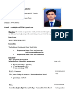 Rohit Jaiswal CV