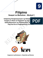 FILIPINO 9 MODULE 1 - Week 1