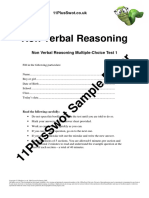 11 Non Verbal Reasoning 11plusswot 2005