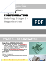 Project 2 Configuration: Briefing Stage 3 - Organisation