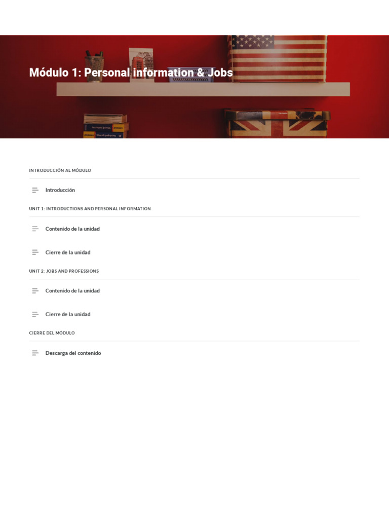 Personal Info and Jobs Module Overview | PDF | Grammar | Languages