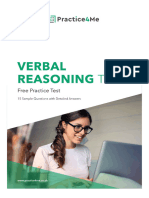 Verbal Reasoning 