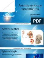 Osteomielitis y Artritis Septica