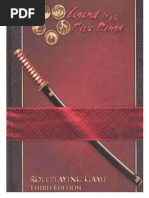 L5R - A Lenda dos 5 Anéis  3E