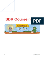 SBR Course Notes