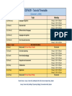 Tutorial Timetable 2024-1