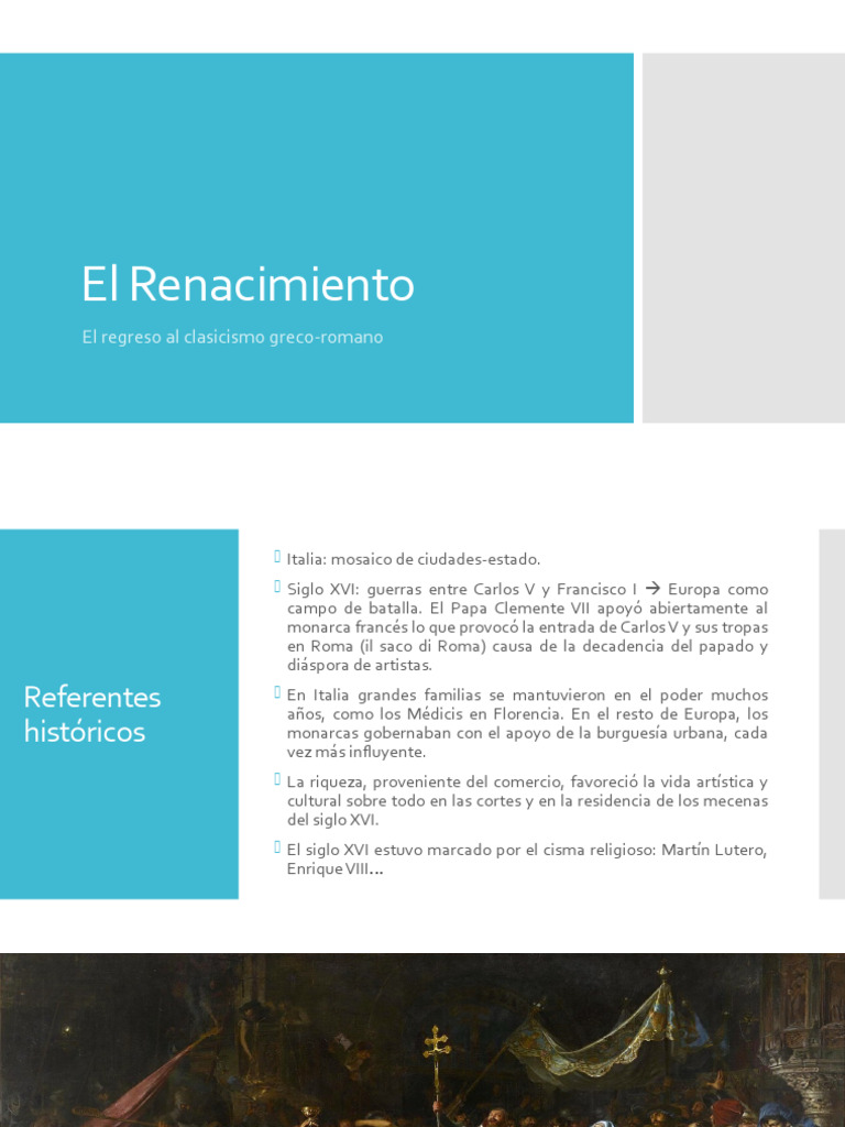 Características del Renacimiento Europeo | PDF | Miguel Ángel ...