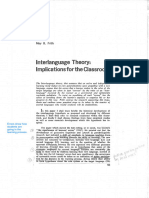 Interlanguage Theory - Frith
